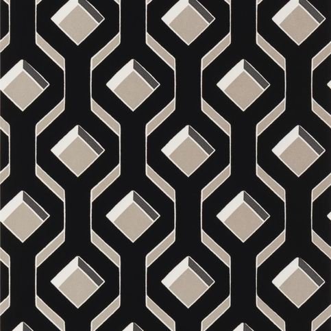 Chareau Noir Wallcovering by Designers Guild