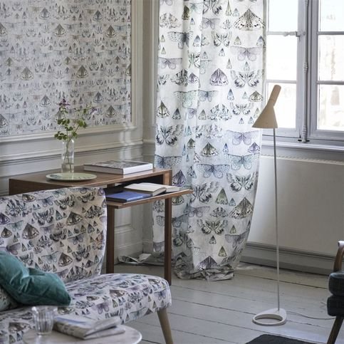 Charonda Zinc Fabric by Designers Guild