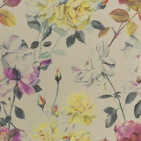 Couture Rose Tuberose Wallpaper by Designers Guild 