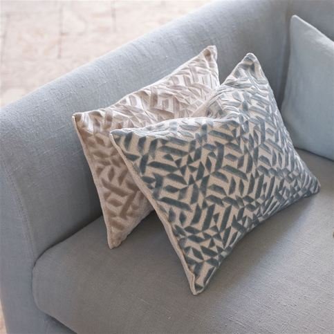 Dufrene Duck Egg Fabric by Designers Guild 