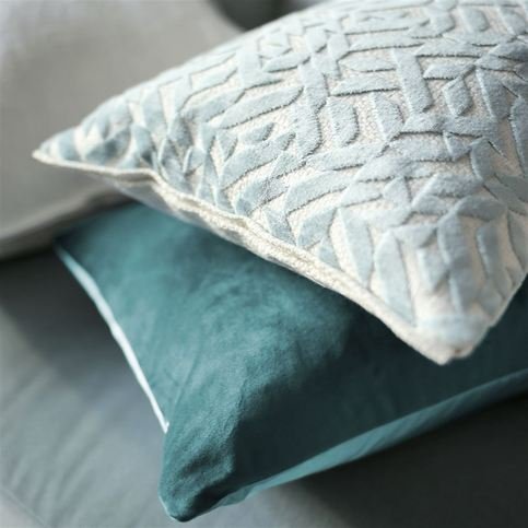Dufrene Duck Egg Fabric by Designers Guild 