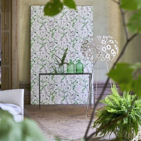 Emilie Emerald Wallcovering by Designers Guild