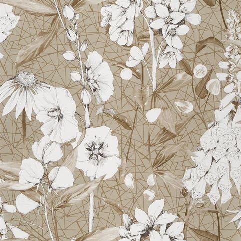 Emilie Gold Wallcovering by Designers Guild