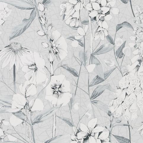 Emilie Platinum Wallcovering by Designers Guild