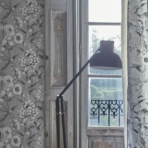 Emilie Platinum Wallcovering by Designers Guild