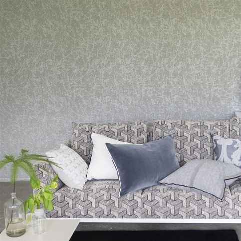 Escher Zinc Fabric by Designers Guild 