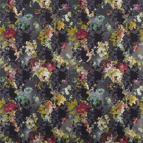 Florenza Damson Fabric by Designers Guild 