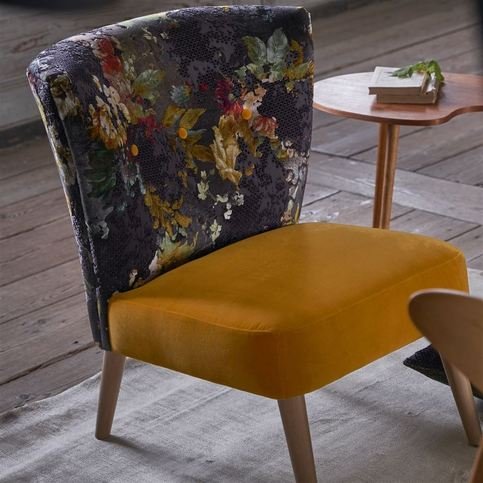 Florenza Damson Fabric by Designers Guild 