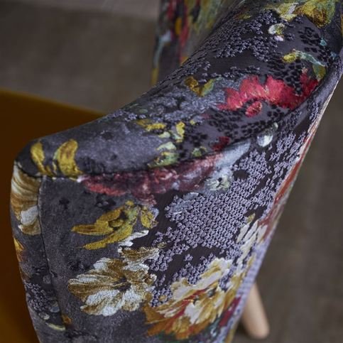 Florenza Damson Fabric by Designers Guild 
