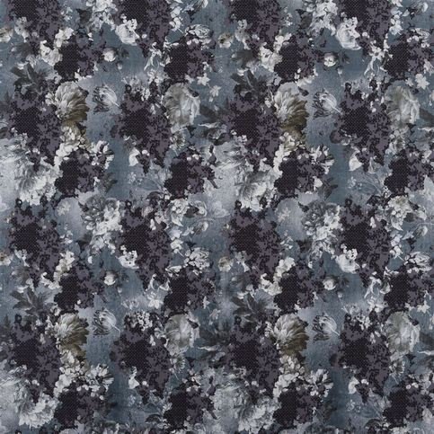 Florenza Graphite Fabric by Designers Guild 