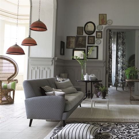 Giuliano Pearl Wallcovering by Designers Guild 
