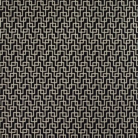 Jeanneret Noir Fabric by Designers Guild 