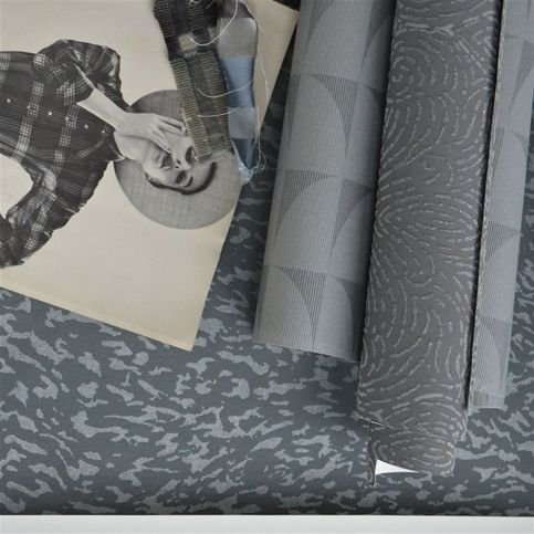 Laroche Graphite Wallcovering by Designers Guild 