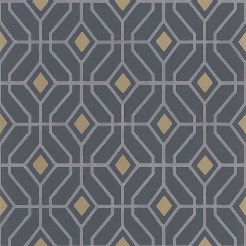 Laterza Graphite Wallcovering by Designers Guild 