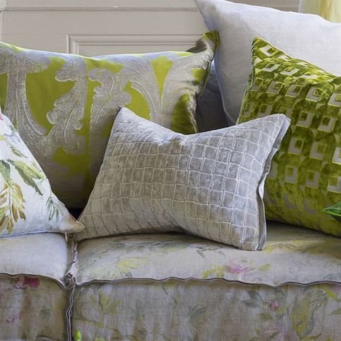 Leighton Chalk Fabric by Designers Guild