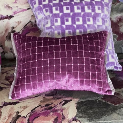 Leighton Damson Fabric by Designers Guild