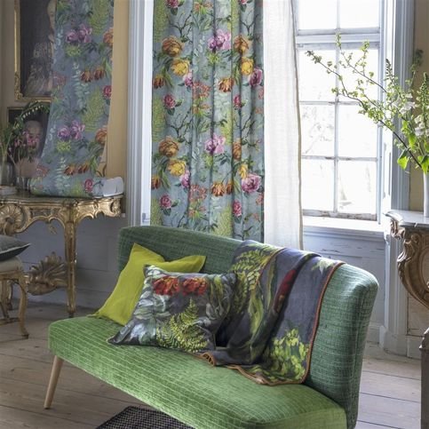 Leighton Leaf Fabric by Designers Guild