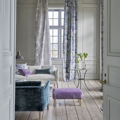 Majella Ivory Fabric by Designers Guild 