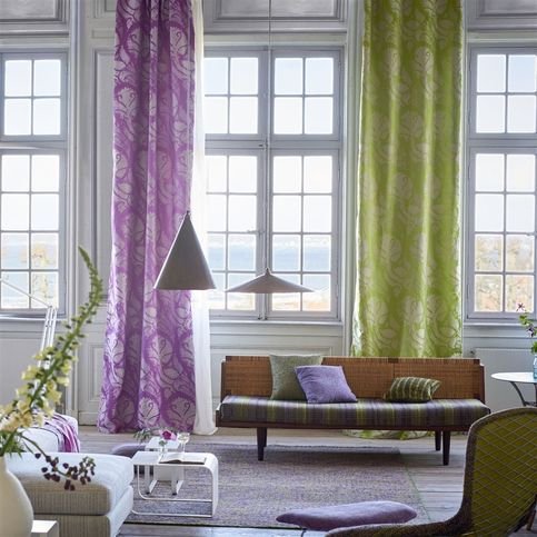 Majella Leaf Fabric by Designers Guild 