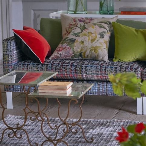 Makrana Zinc Fabric by Designers Guild 