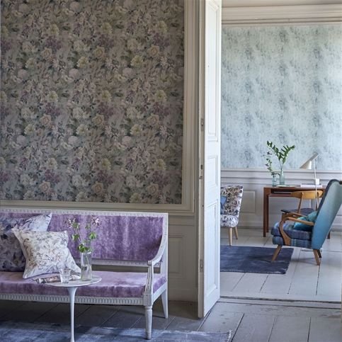 Marianne Slate Wallpaper by Designers Guild 