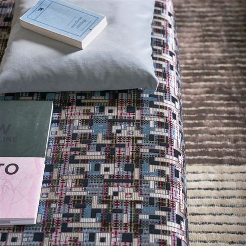 Marquina Delft Fabric by Designers Guild 