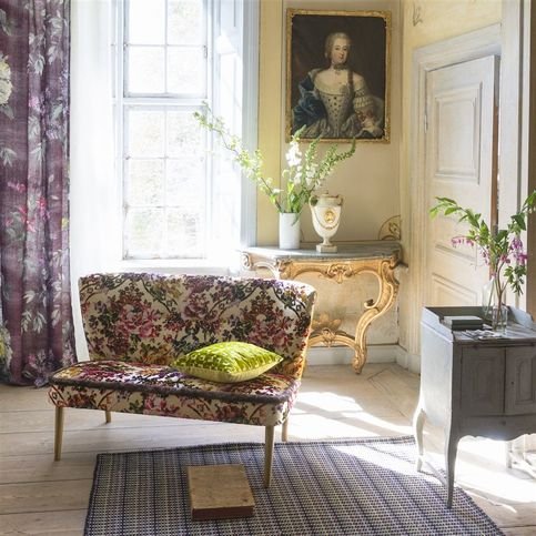 Martineau Berry Fabric by Designers Guild
