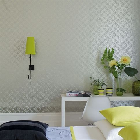 Ottelia Pearl Wallcovering by Designers Guild 