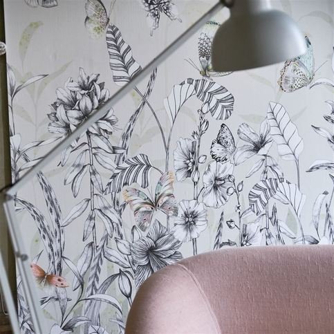 Papillons Birch Wallcovering by Designers Guild