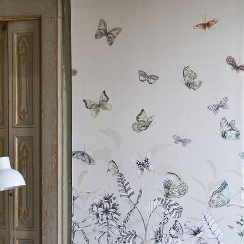 Papillons Birch Wallcovering by Designers Guild