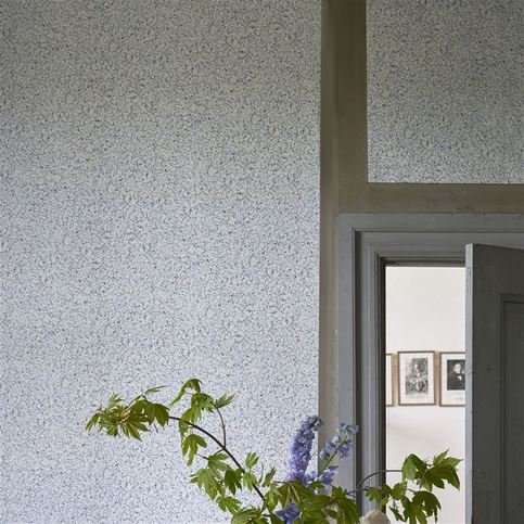Pavonazzo Pewter Wallcovering by Designers Guild 