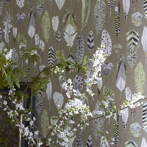 Quill Gold Wallcovering by Designers Guild