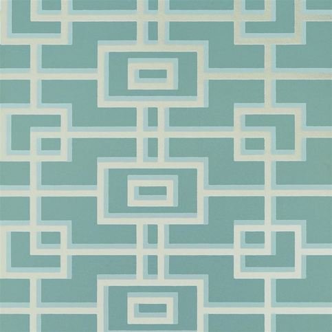 Rheinsberg Teal Wallcovering by Designers Guild