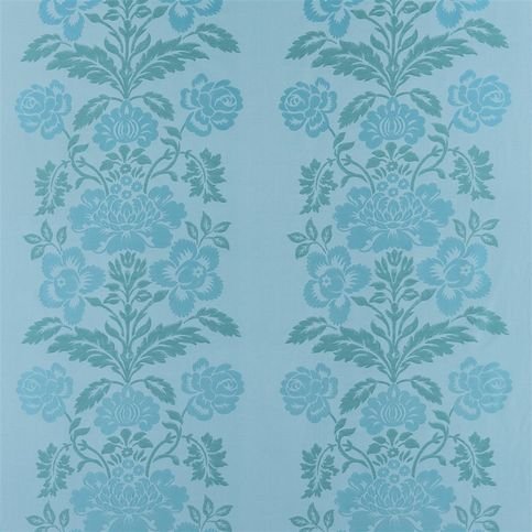 Santicelli Turquoise Fabric by Designers Guild 