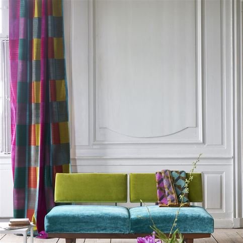 Sarang Fuchsia Fabric by Designers Guild 