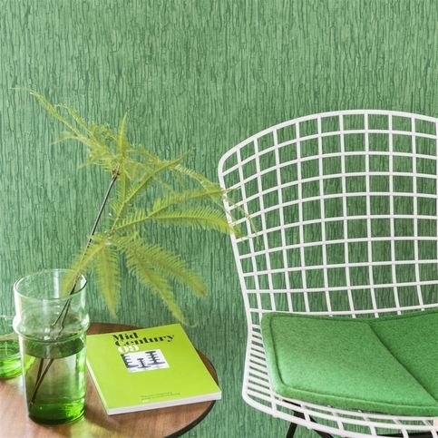 Sashiko Emerald Wallcovering by Designers Guild 