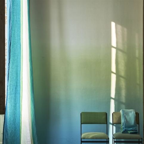 Savoie Azure Wallcovering by Designers Guild