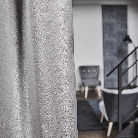 Sesia Silver Fabric by Designers Guild 