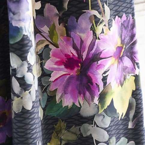 Shalimar Garden Amethyst Fabric by Designers Guild 