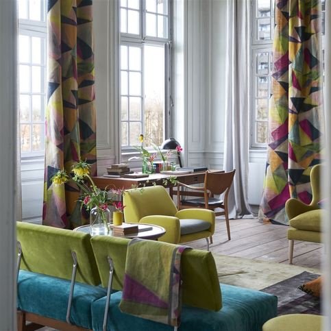 Shikhara Berry Fabric by Designers Guild 