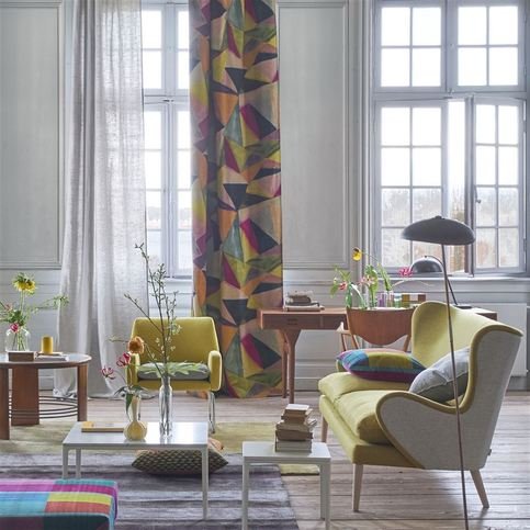 Shikhara Berry Fabric by Designers Guild 