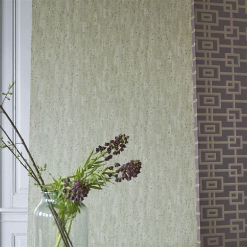 Shirakawa Aqua Wallcovering by Designers Guild