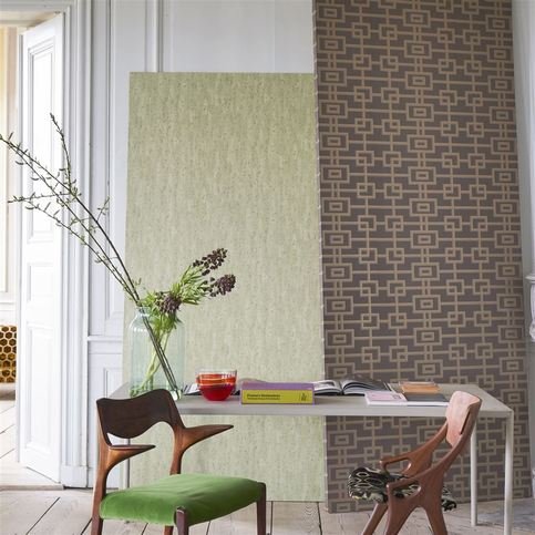 Shirakawa Ivory Wallcovering by Designers Guild