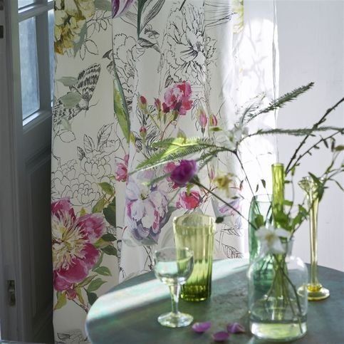 Sibylla Fuchsia Fabric by Designers Guild