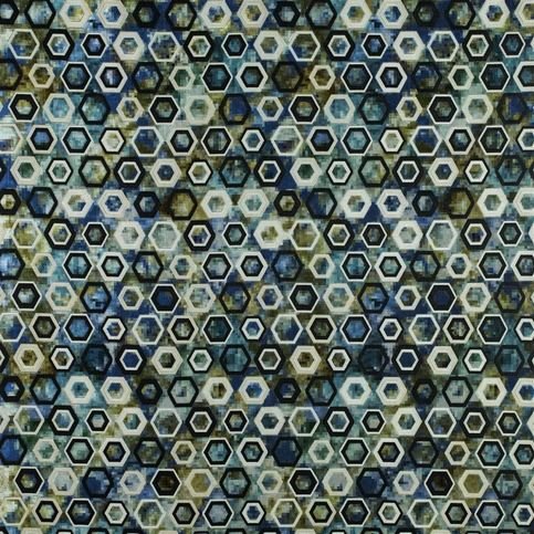 Sukhna Cobalt Fabric by Designers Guild 