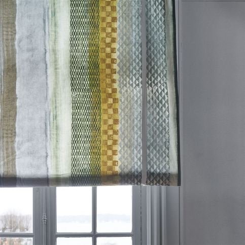 Sumi Ochre Fabric by Designers Guild 