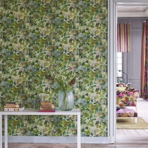 Surimono Moss Wallcovering by Designers Guild
