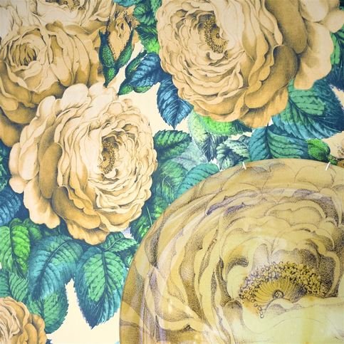 The Rose Sepia Wallcovering by Designers Guild
