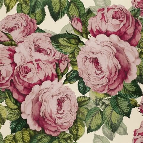 The Rose Tuberose Wallcovering by Designers Guild