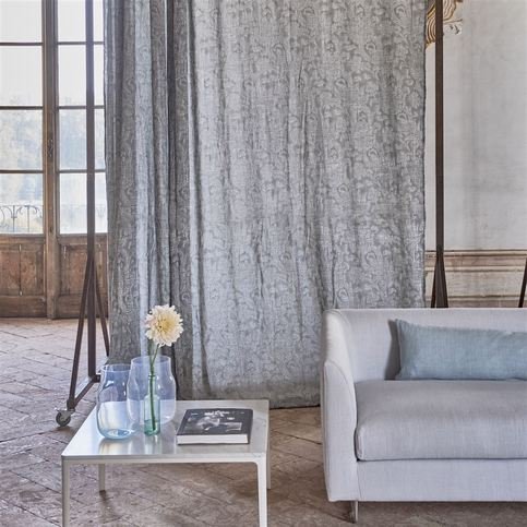 Tremezzo Zinc Fabric by Designers Guild 